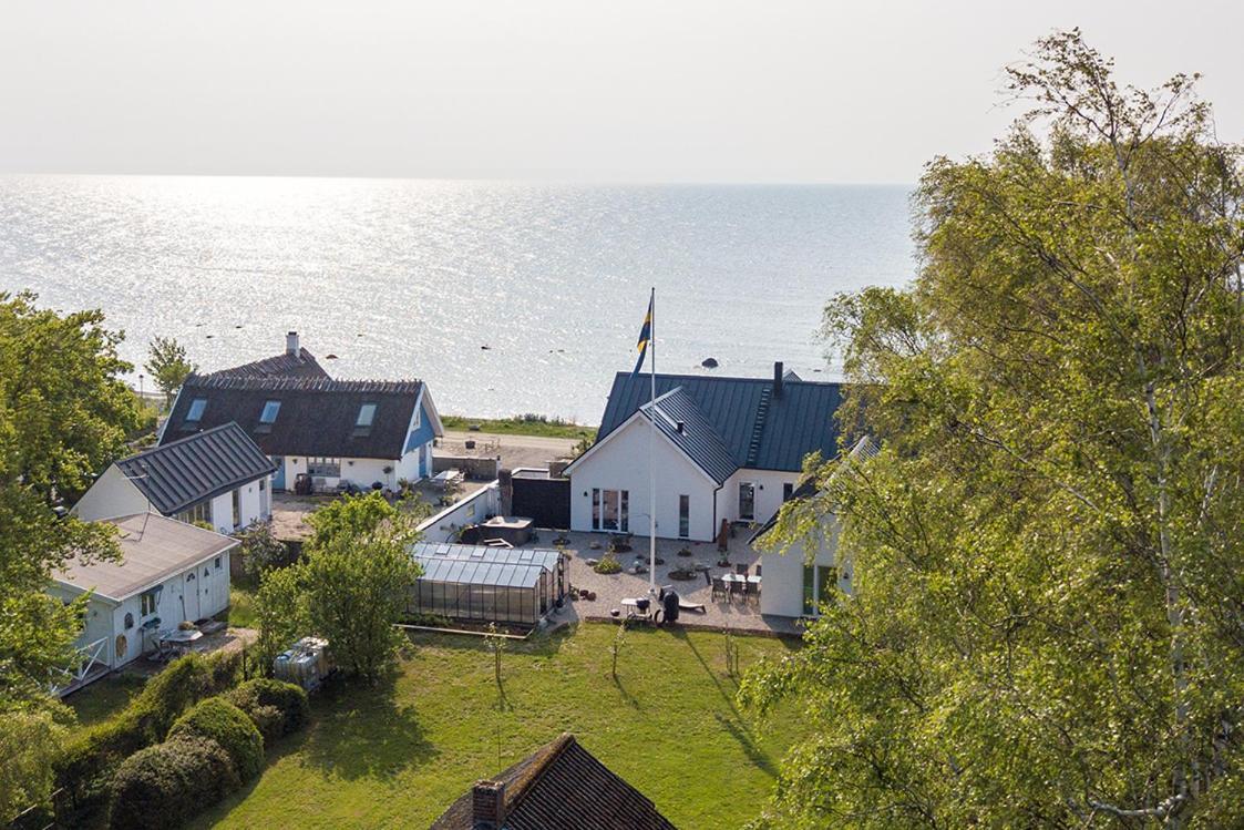 Pensionat Strandhuset I Abbekås Kültér fotó